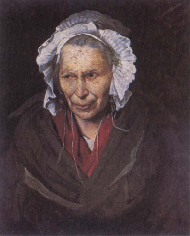 Theodore   Gericault The Madwoman or the Obsession of Envy oil painting image
